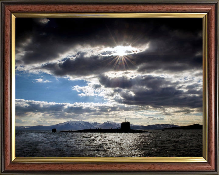 HMS Victorious S29 Royal Navy Vanguard class Submarine Photo Print or Framed Print - Hampshire Prints