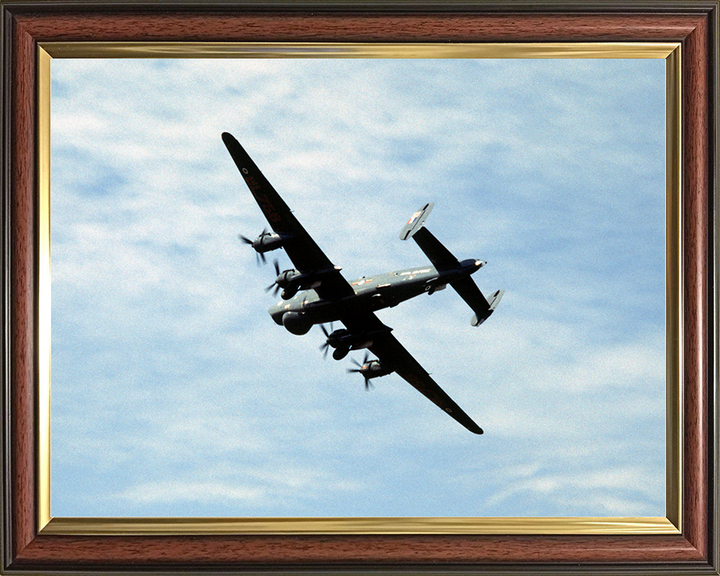 RAF Shackleton aircraft in flight | Photo Print | Framed Print | Military | Aircraft | Royal Air Force | Wall Art | Home Decor | Aviation | Photography Hampshire Prints 10 x 8 Classic Frame No