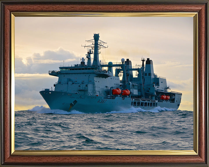 RFA Fort Victoria A387 | Photo Print | Framed Print | Fort Class | Tanker | Royal Fleet Auxiliary Hampshire Prints