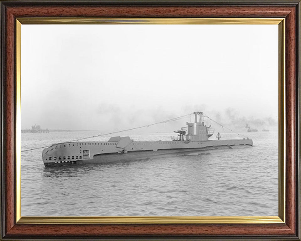 HMS Sportsman Royal Navy S class submarine Photo Print or Framed Print - Hampshire Prints