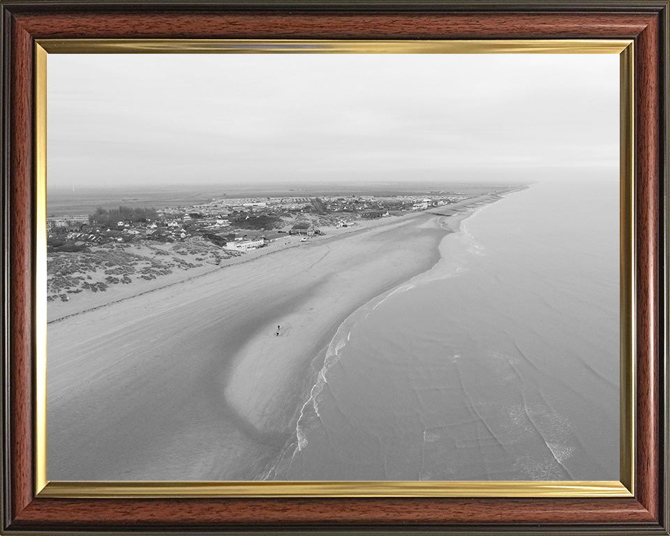 Camber Sands beach East Sussex from above Photo Print - Canvas - Framed Photo Print - Hampshire Prints