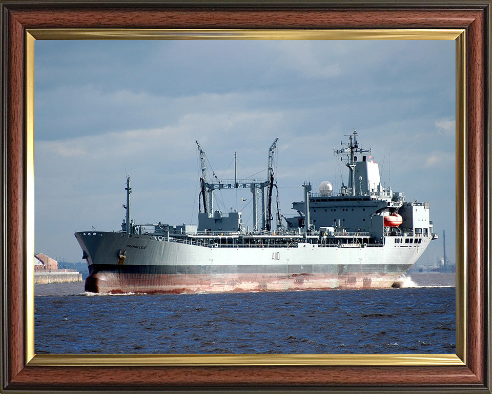 RFA Orangeleaf A110 | Photo Print | Framed Print | Leaf Class | Support Tanker | Royal Fleet Auxiliary Hampshire Prints