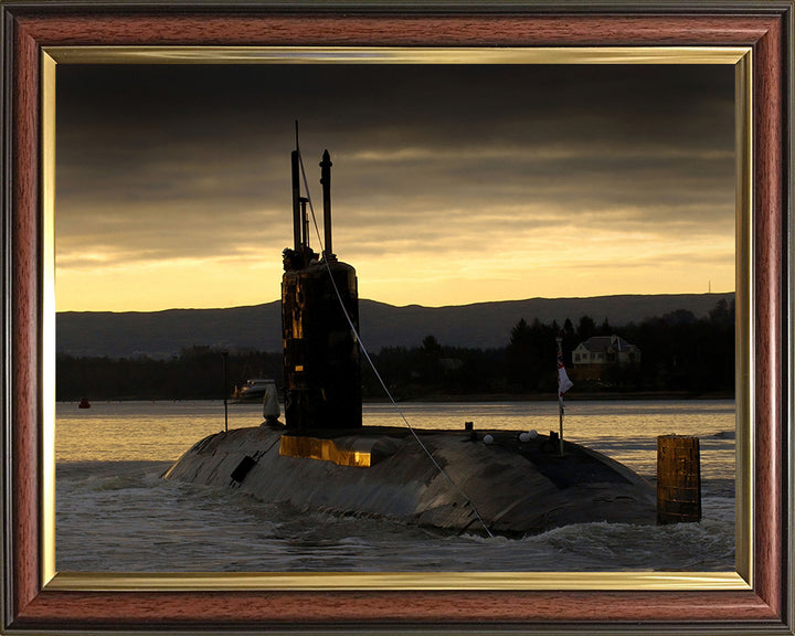 HMS Spartan S105 Submarine | Photo Print | Framed Print | Swiftsure Class | Royal Navy Hampshire Prints