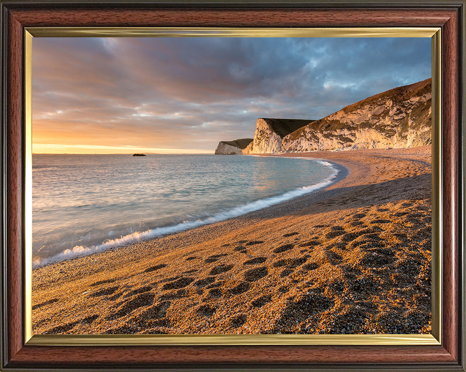 Bats Head Bay The Jurassic Coast Dorset at sunset Photo Print - Canvas - Framed Photo Print - Hampshire Prints