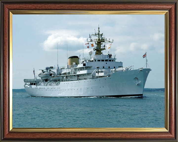 HMS Hecla A133 Royal Navy Hecla class survey vessel Photo Print or Framed Print - Hampshire Prints