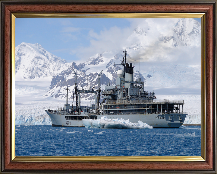 RFA Grey Rover A269 | Photo Print | Framed Print | Rover Class | Fleet Tanker | Royal Fleet Auxiliary Hampshire Prints