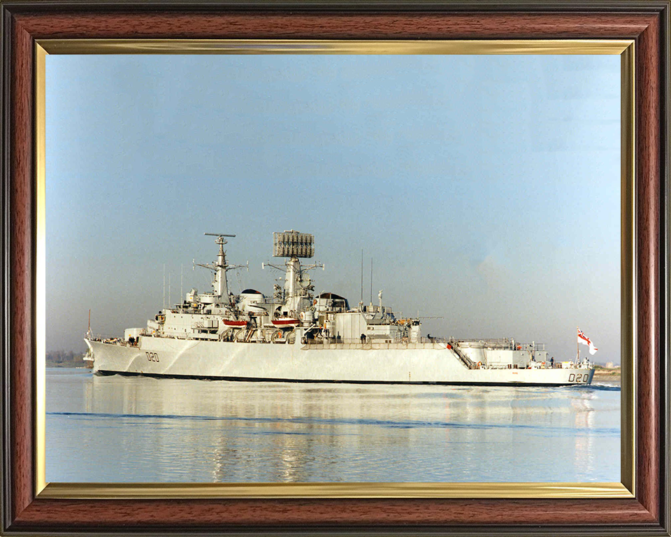 HMS Fife D20 Royal Navy County class destroyer Photo Print or Framed Print - Hampshire Prints