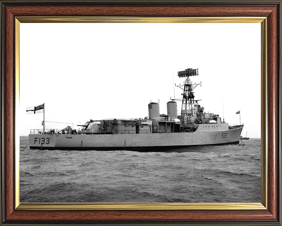 HMS Tartar F113 Royal Navy Tribal class frigate Photo Print or Framed Print - Hampshire Prints