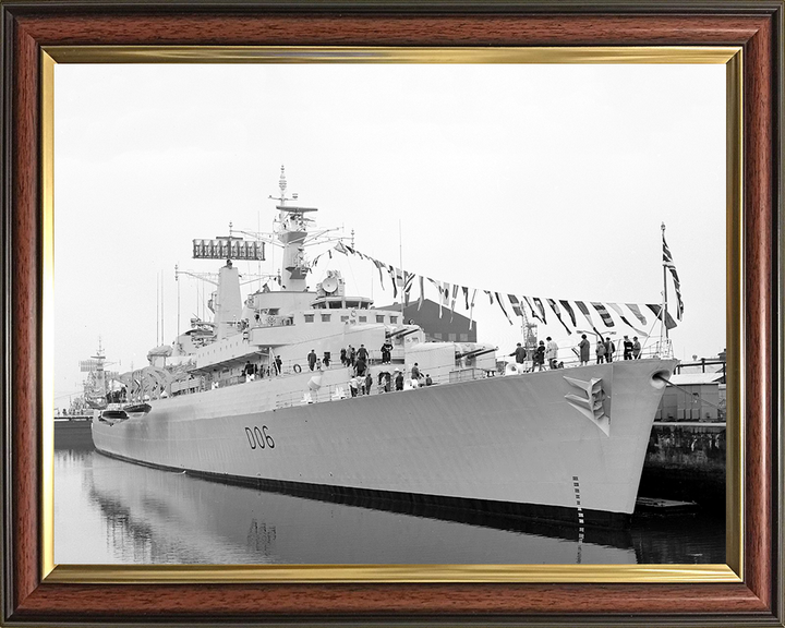 HMS Hampshire D06 | Photo Print | Framed Print | County Class | Destroyer | Royal Navy Hampshire Prints