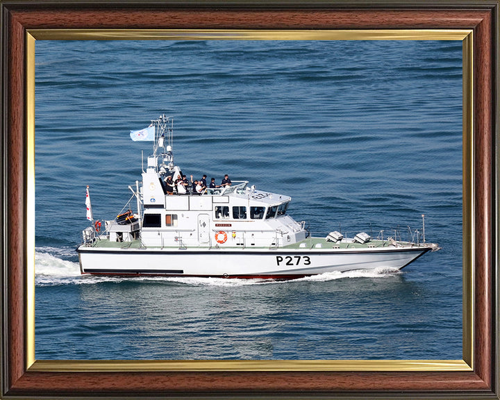 HMS Pursuer P273 Royal Navy Archer Class P2000 Patrol Vessel Photo Print or Framed Photo Print - Hampshire Prints