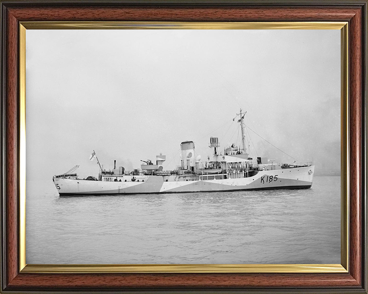 HMS Alisma K185 Royal Navy Flower class corvette Photo Print or Framed Print - Hampshire Prints