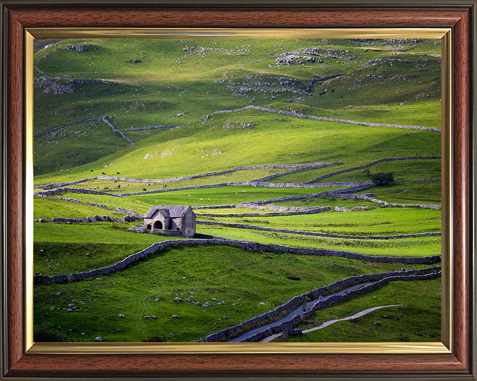 A stone cottage in The Yorkshire Dales Photo Print - Canvas - Framed Photo Print - Hampshire Prints