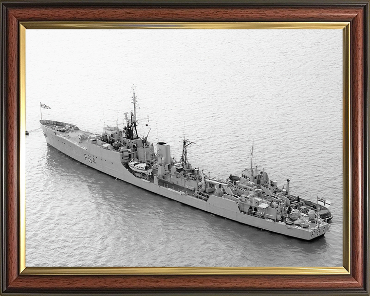 HMS Hardy F54 Royal Navy Blackwood class Frigate Photo Print or Framed Print - Hampshire Prints