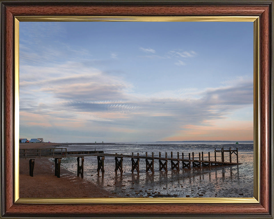 Southend-on-Sea Essex at low tide Photo Print - Canvas - Framed Photo Print - Hampshire Prints