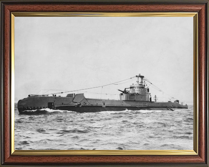 HMS Sanguine Royal Navy S Class Submarine Photo Print or Framed Print - Hampshire Prints