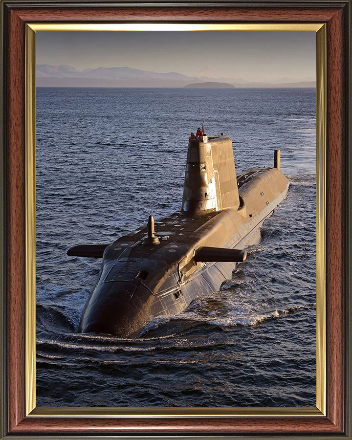 HMS Ambush S120 Submarine | Photo Print | Framed Print | Astute Class | Royal Navy Hampshire Prints