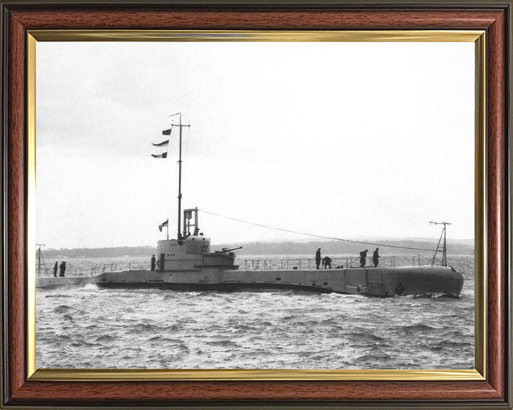 HMS Regent N41 Submarine | Photo Print | Framed Print | Rainbow Class | Royal Navy Hampshire Prints