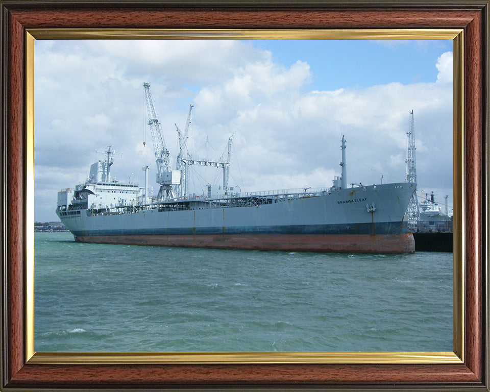 RFA Brambleleaf A81 | Photo Print | Framed Print | Leaf Class | Support Tanker | Royal Fleet Auxiliary Hampshire Prints