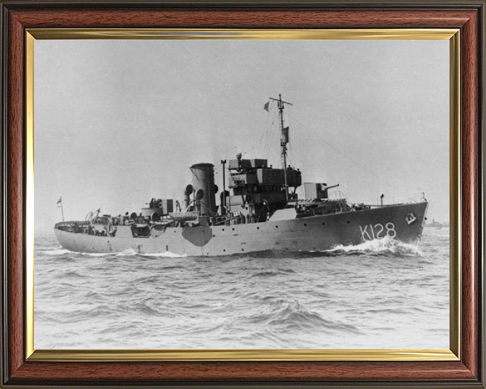 HMS Samphire K128 | Photo Print | Framed Print | Flower Class | Corvette | Royal Navy Hampshire Prints