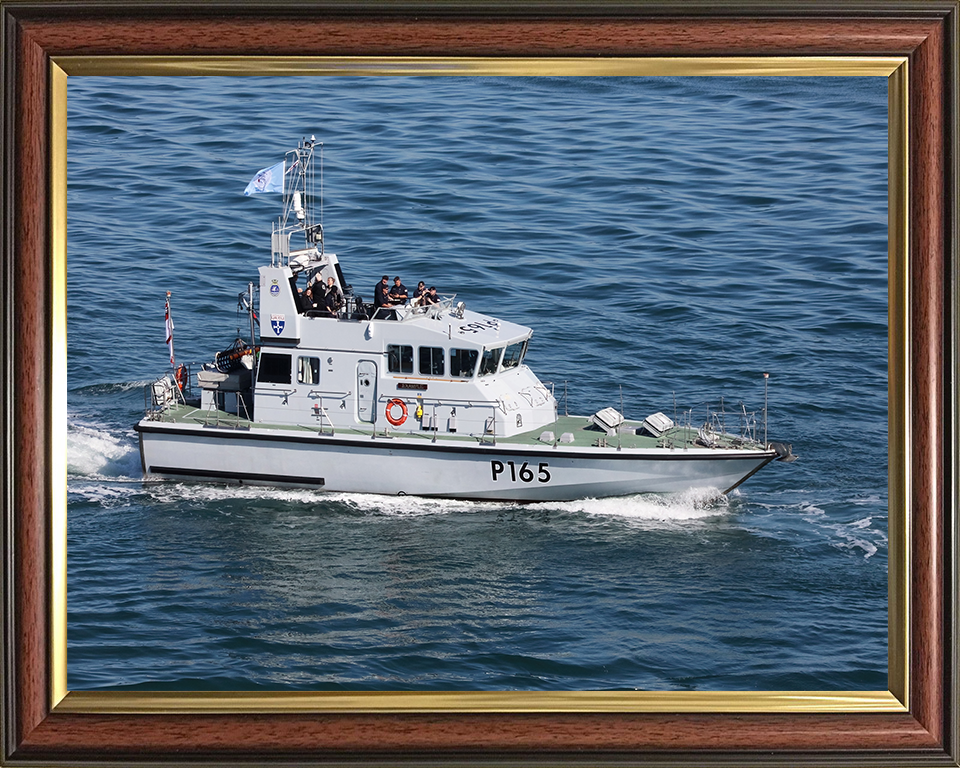 HMS Example P165 Royal Navy Archer class P2000 patrol vessel Photo Print or Framed Print - Hampshire Prints