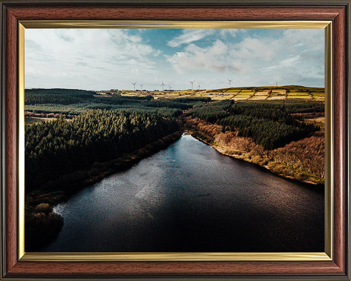 North Woodburn Reservoir Northern Ireland Photo Print - Canvas - Framed Photo Print - Hampshire Prints