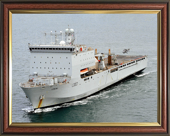 RFA Lyme Bay L3007 | Photo Print | Framed Print | Bay Class | Auxiliary Dock | Royal Fleet Auxiliary Hampshire Prints