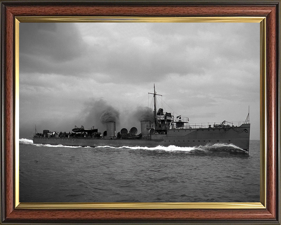 HMS Waveney 1903 | Photo Print | Framed Print | River Class | Destroyer | Royal Navy Hampshire Prints