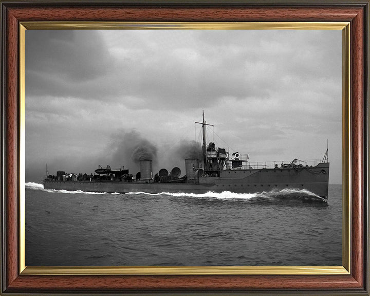 HMS Waveney 1903 | Photo Print | Framed Print | River Class | Destroyer | Royal Navy Hampshire Prints
