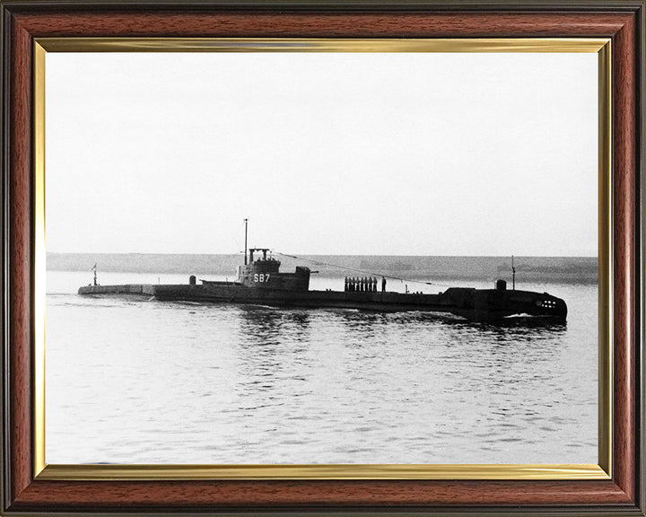 HMS Tally-Ho P317 Submarine | Photo Print | Framed Print | Poster | T Class | Royal Navy Hampshire Prints