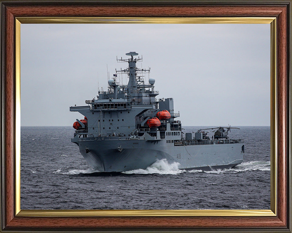 RFA Argus A135 | Photo Print | Framed Print | Casualty Class Ship | Royal Fleet Auxiliary Hampshire Prints