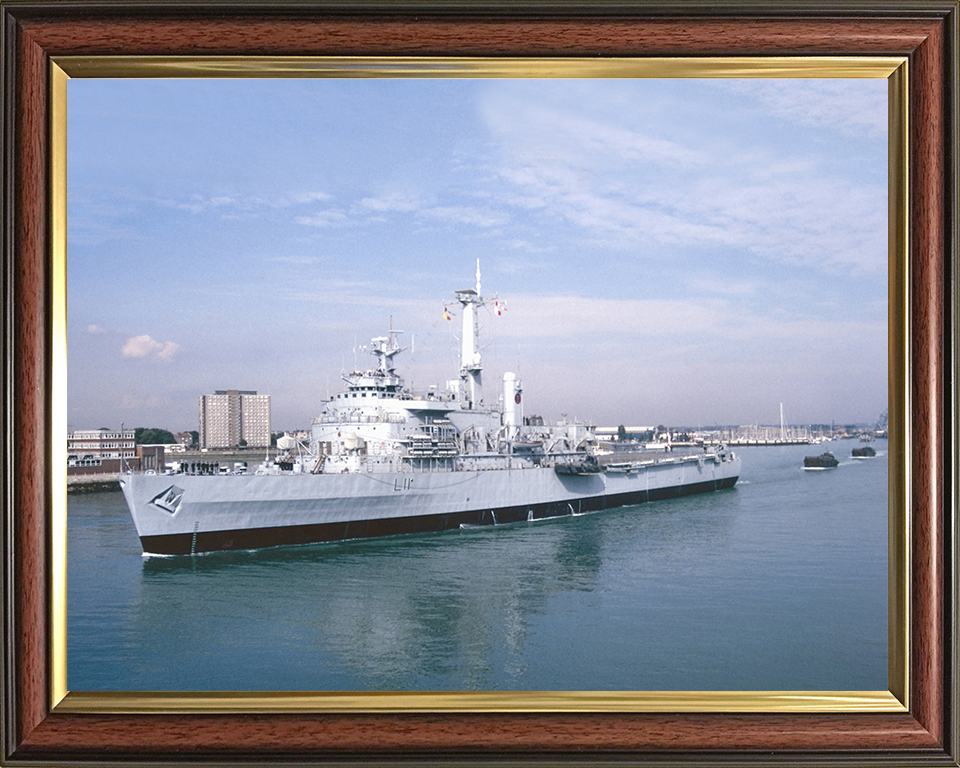 HMS Intrepid L11 Royal Navy Fearless class amphibious ship Photo Print or Framed Print - Hampshire Prints