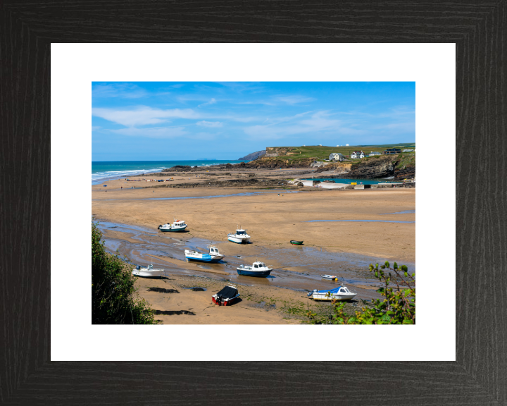 Bude Beach in Cornwall Photo Print - Canvas - Framed Photo Print - Hampshire Prints