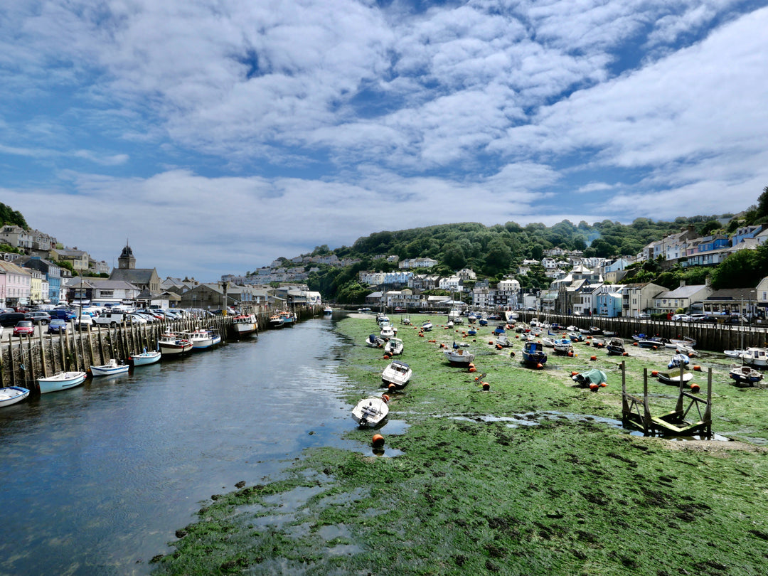 Looe Harbour in Cornwall Photo Print - Canvas - Framed Photo Print - Hampshire Prints