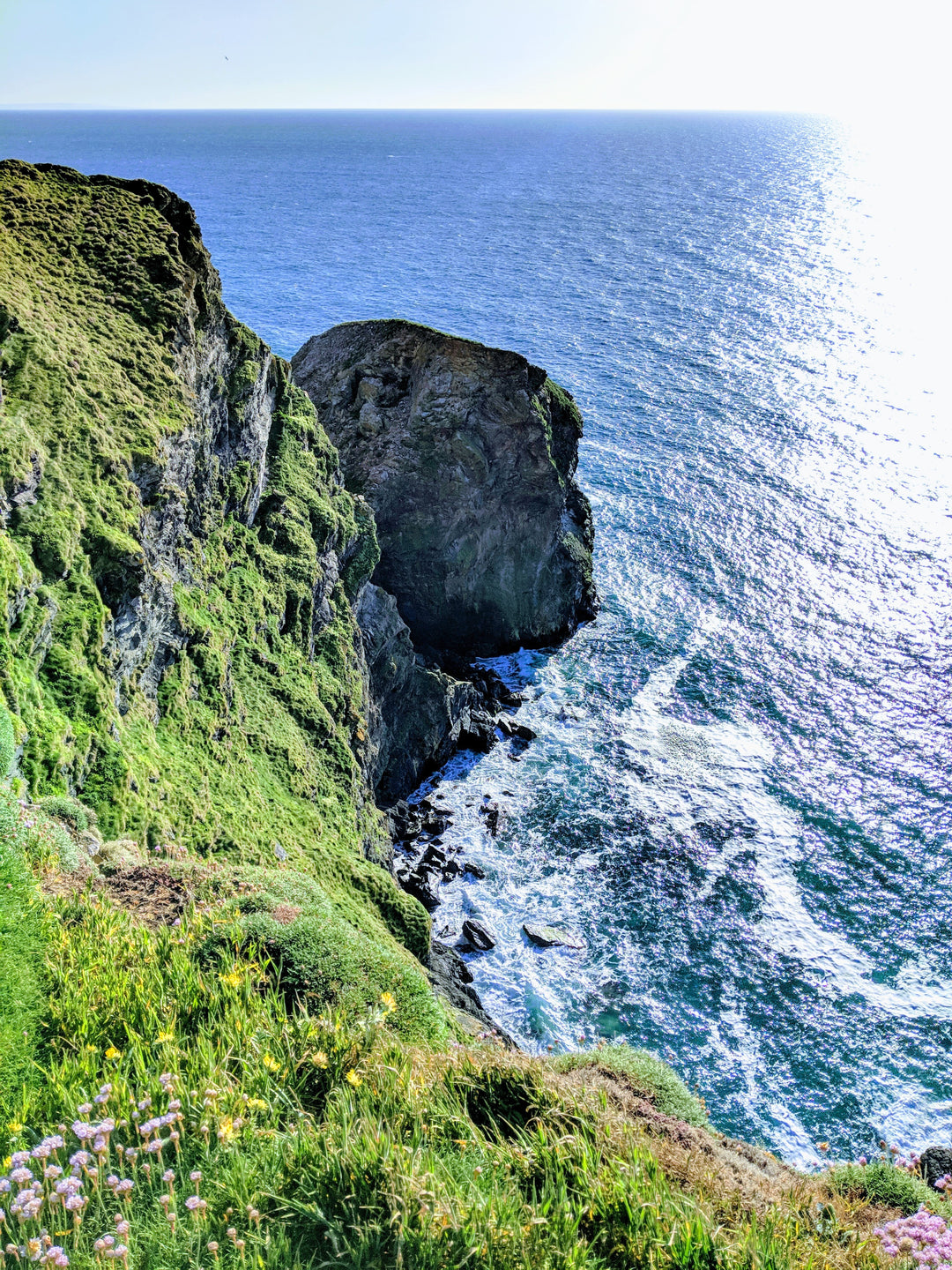 Wadebridge Cliffs in Cornwall Photo Print - Canvas - Framed Photo Print - Hampshire Prints