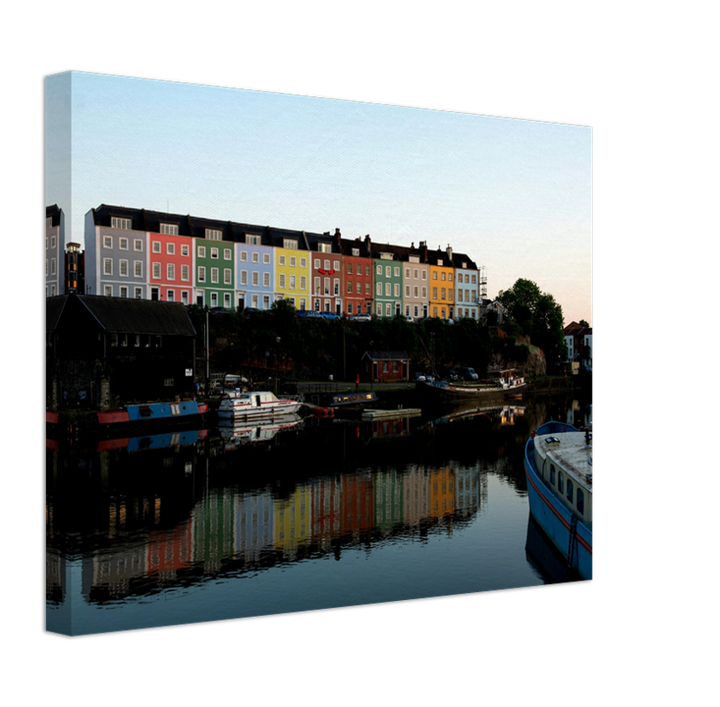 Colourful houses on Bristol waterfront Photo Print - Canvas - Framed Photo Print - Hampshire Prints
