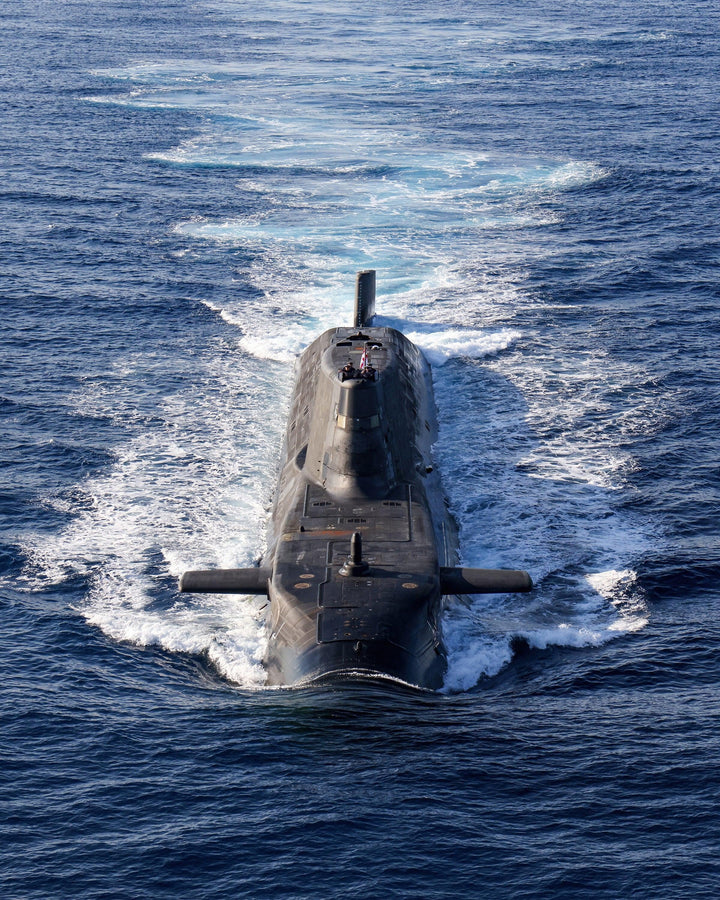 A Royal Navy Astute Class Submarine Photo Print or Framed Photo Print - Hampshire Prints