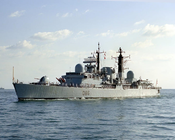 HMS Birmingham D86 Royal Navy Type 42 destroyer Photo Print or Framed Print - Hampshire Prints