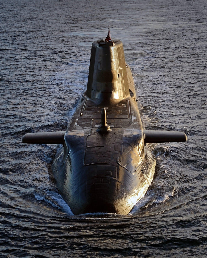 HMS Ambush S120 Royal Navy Astute class Submarine Photo Print or Framed Print - Hampshire Prints