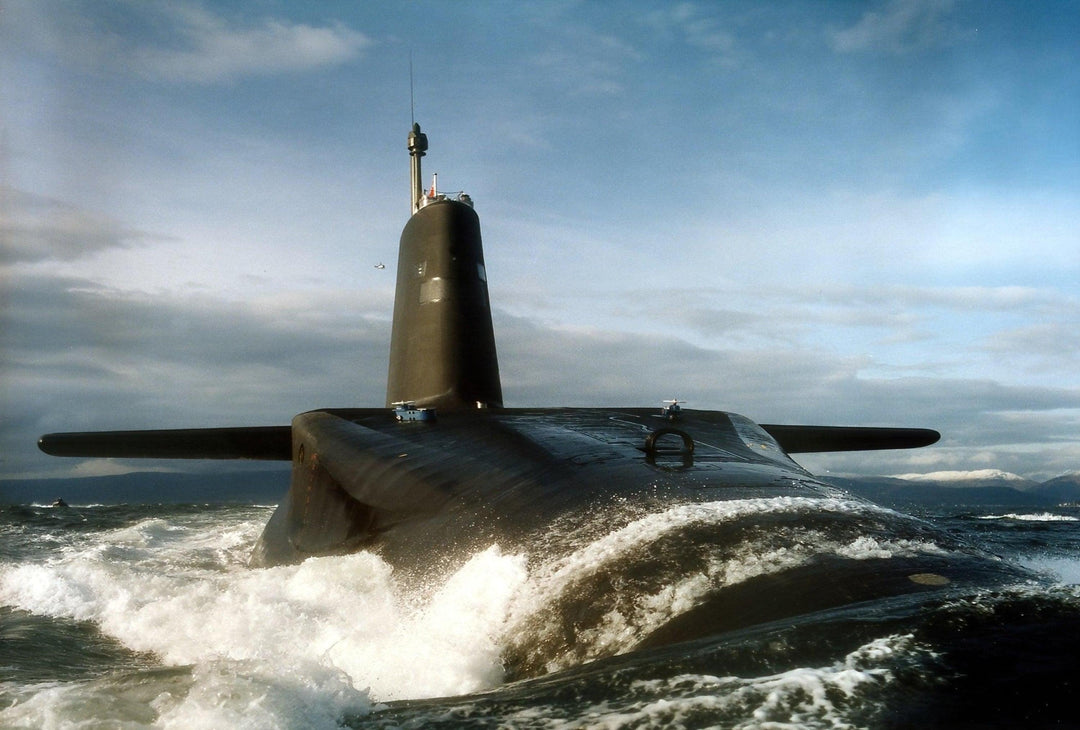 A Royal Navy Vanguard Class submarine Photo Print or Framed Print - Hampshire Prints