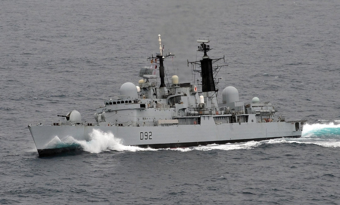 HMS Liverpool D92 Royal Navy Type 42 destroyer Photo Print or Framed Print - Hampshire Prints