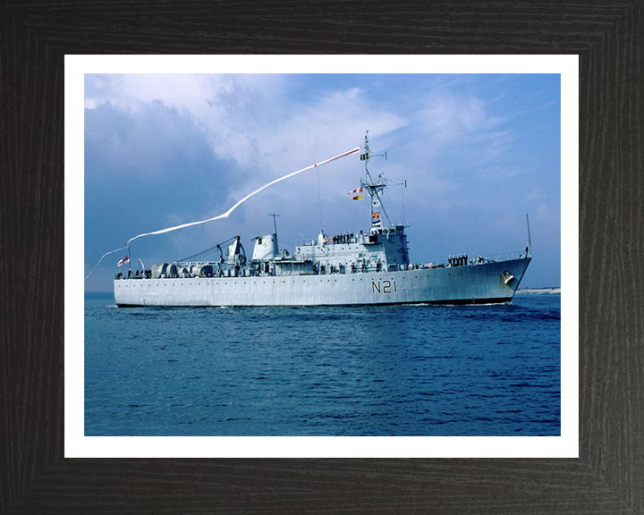 HMS Abdiel N21 Royal Navy Abdiel Class Mine Layer Photo Print or Framed Print - Hampshire Prints