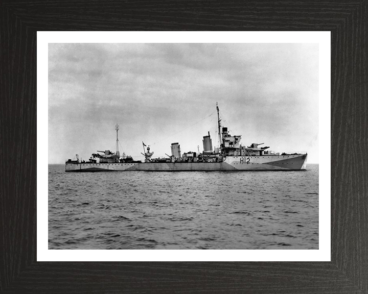 HMS Achates H12 Royal Navy A class destroyer Photo Print or Framed Print - Hampshire Prints