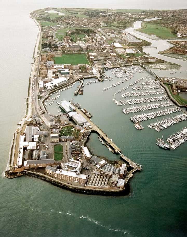 HMS Dolphin Royal Navy Submarine School From above Photo Print or Framed Photo Print - Hampshire Prints