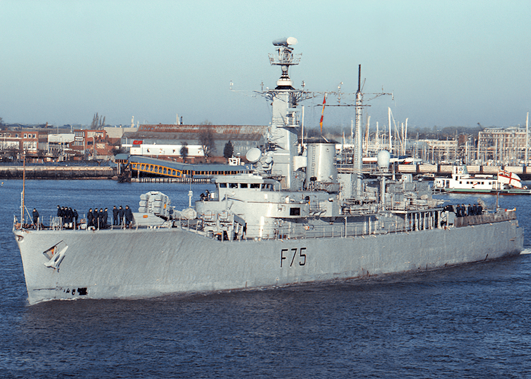 HMS Charybdis F75 Royal Navy Leander class frigate Photo Print or Framed Print - Hampshire Prints