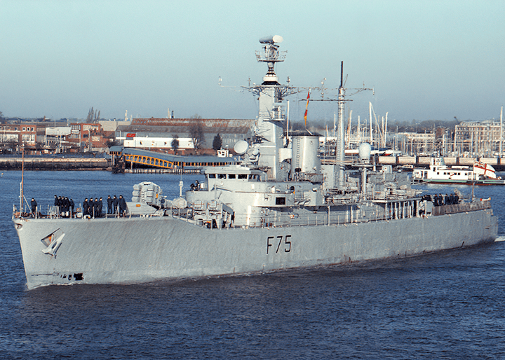 HMS Charybdis F75 | Photo Print | Framed Print | Leander Class | Frigate | Royal Navy Hampshire Prints