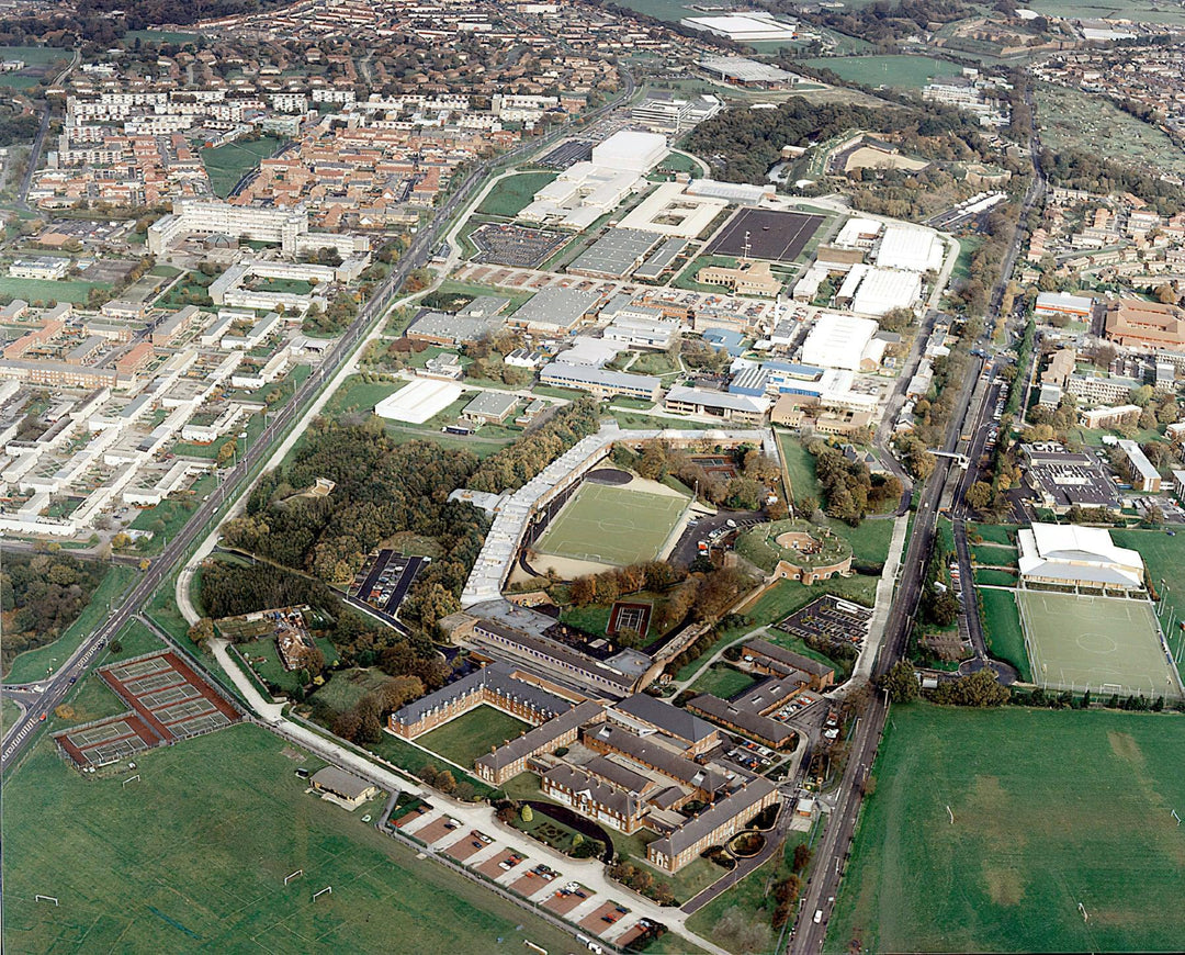 HMS Sultan Hampshire Aerial Photo Print or Framed Photo Print - Hampshire Prints