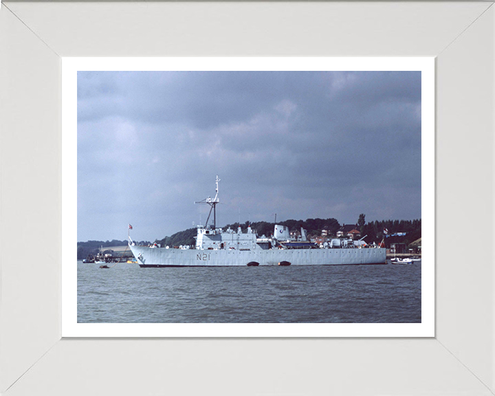 HMS Abdiel N21 Royal Navy Abdiel Class Mine Layer Photo Print or Framed Print - Hampshire Prints