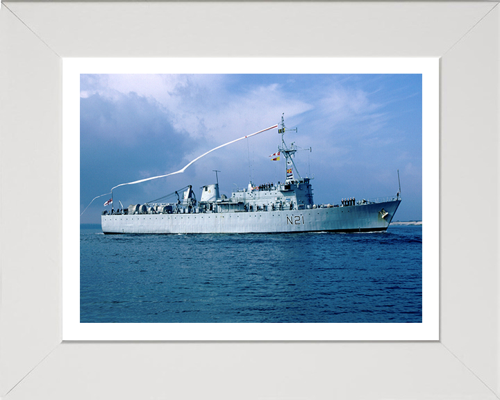 HMS Abdiel N21 Royal Navy Abdiel Class Mine Layer Photo Print or Framed Print - Hampshire Prints