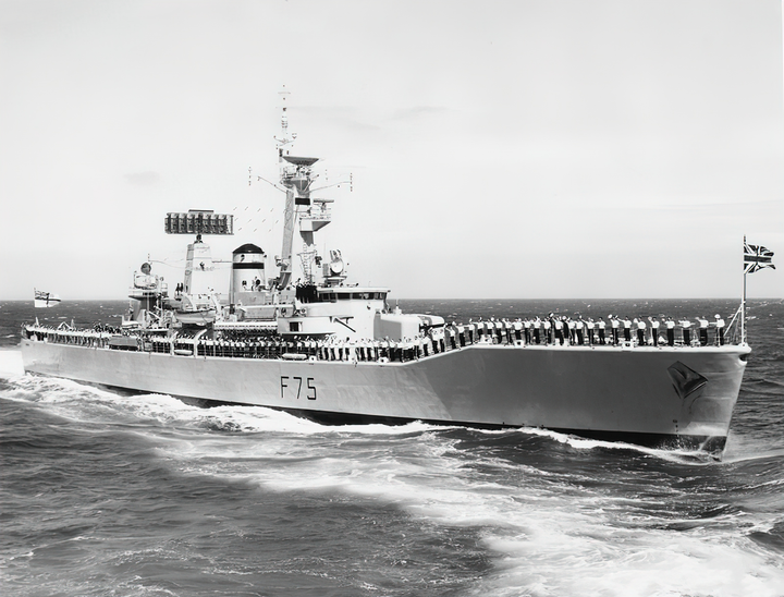 HMS Charybdis F75 | Photo Print | Framed Print | Leander Class | Frigate | Royal Navy Hampshire Prints