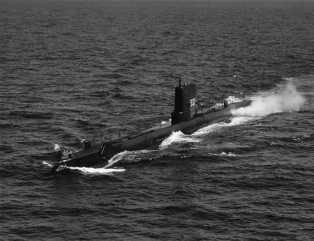 HMS Talent P337 (S37) Royal Navy T class Submarine Photo Print or Framed Print - Hampshire Prints